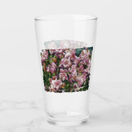 Copo De Pint Impressões de flor selvagem