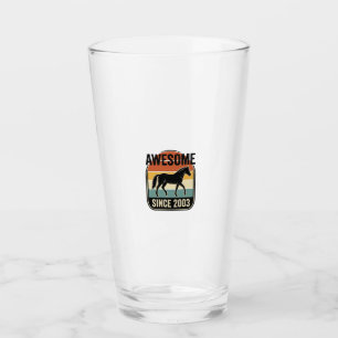 Copo De Pint Incrível Desde 2003 Design Vintage de Aniversário 