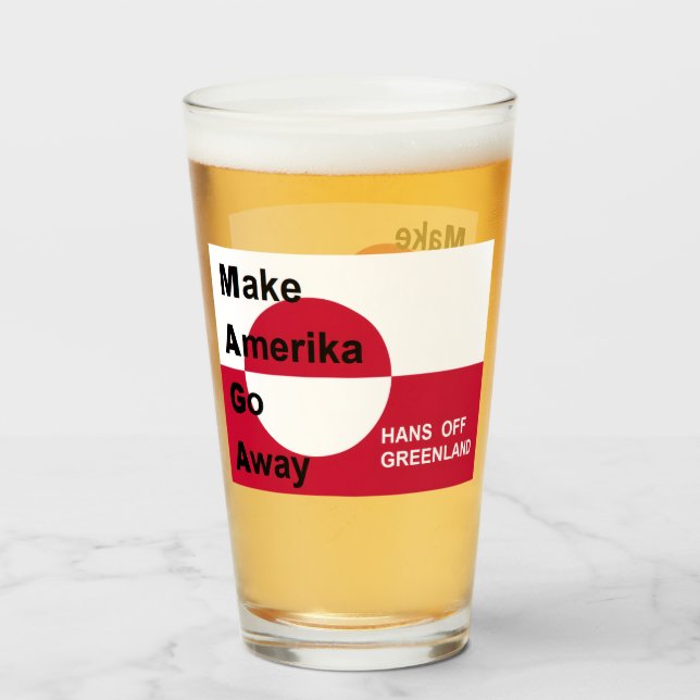 Copo De Pint Independant Greenland (Frente (Preenchido))