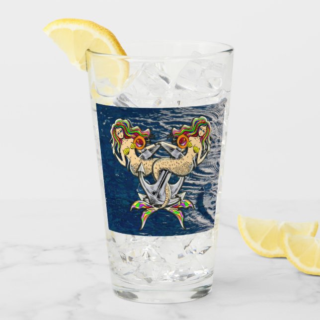 Copo De Pint Infelizmente, sereias ancoradas (Gelo frontal)