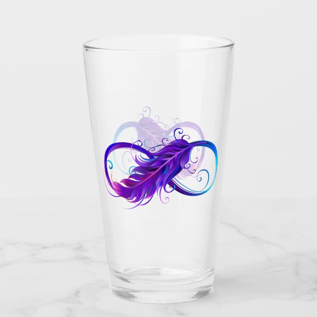 Copo De Pint Infinity with Purple Feather (Frente)