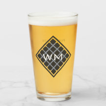 Iniciais Personalizados - Moderno Elegante Manly C