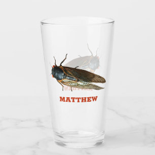 Copo De Pint Inseto Cicada, Foto de Insetos Personalizada