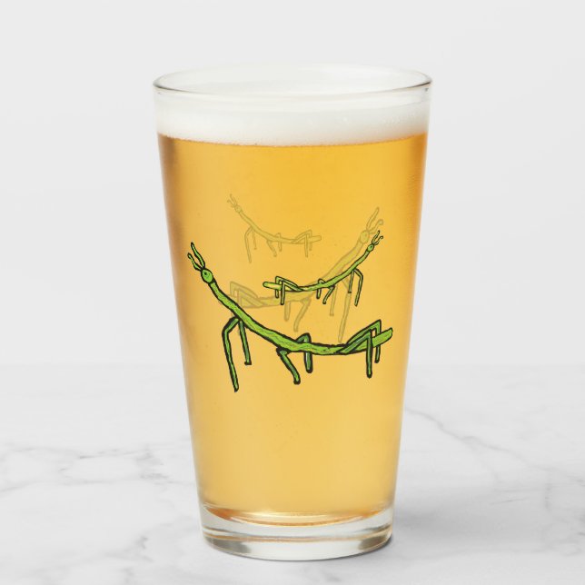 Copo De Pint Inseto do Inseto do Stick (Frente (Preenchido))