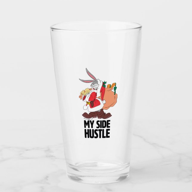 Copo De Pint INSETOS BUNNY™ Papais noeis "My Side Hustle" (Frente)
