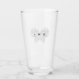 Copo De Pint IPC - Vidro da borboleta da poesia