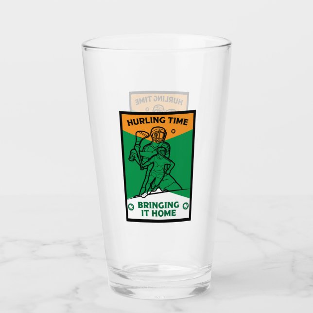 Copo De Pint Irish Hurling Sport (Frente)