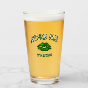Copo De Pint Irish Kiss Me