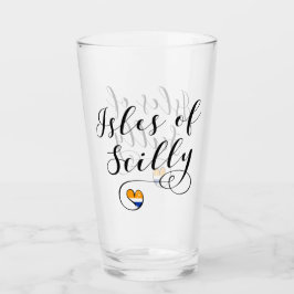 Copo De Pint Isles of Scilly Flag Heart
