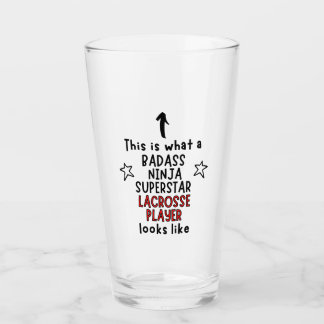 Copo De Pint Isto é o que um Badass, Ninja, Superstar, Lacrosse