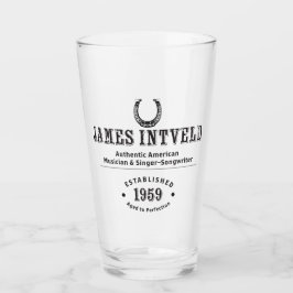 Copo De Pint James Intveld Horseshoe Beer Glass
