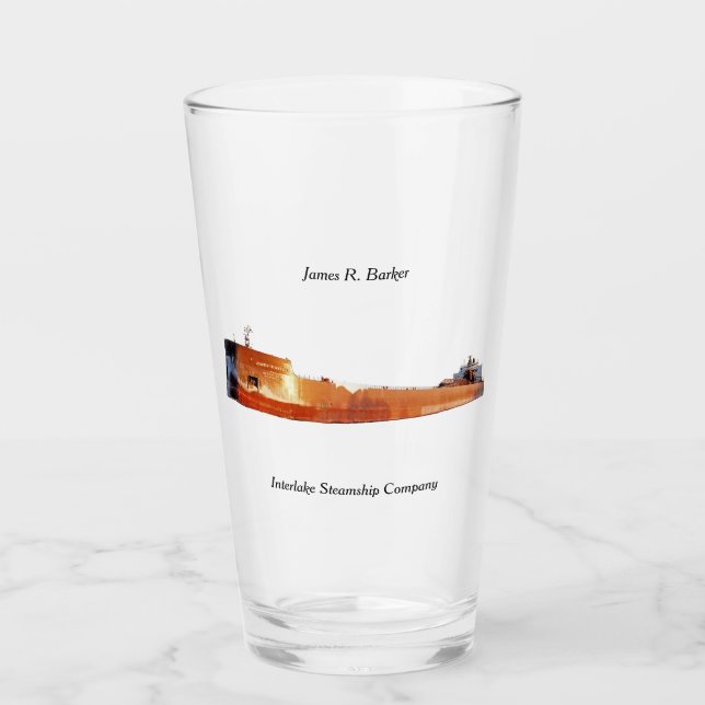 Copo De Pint James R. Barker glass (Frente)