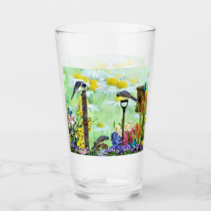 Copo De Pint Jardim de Flores de Birdhouse