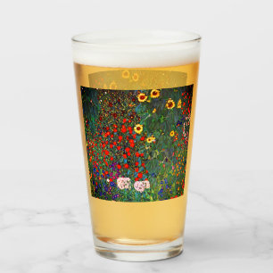 Copo De Pint Jardim Flor Gustav Klimt