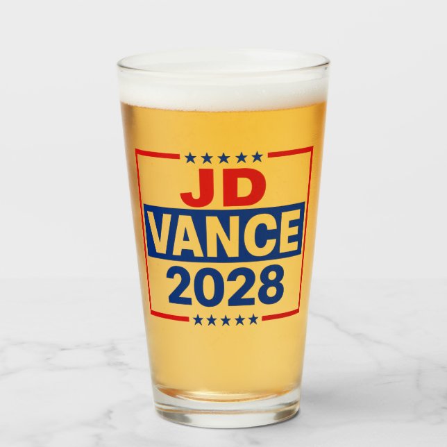 Copo De Pint JD Vance 2028 (Frente (Preenchido))
