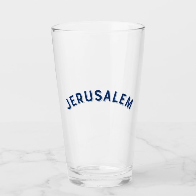 Copo De Pint Jerusalem Isreal (Frente)