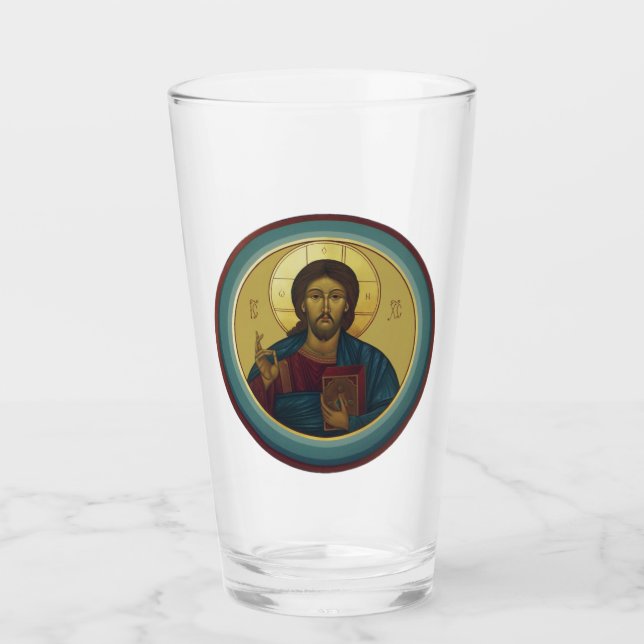 Copo De Pint Jesus Cristo Pantocrator  (Frente)