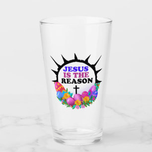 Copo De Pint Jesus é a razão - Páscoa Wreath