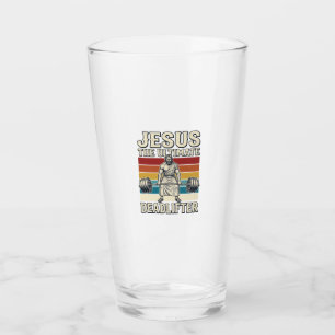 Copo De Pint Jesus O Levantador de Peso Definitivo Desenho Veto
