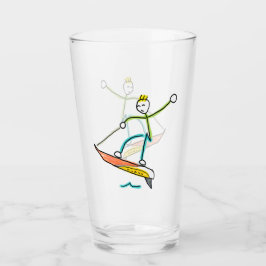 Copo De Pint Jetboard Stickman