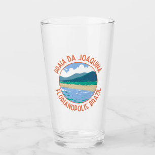 Copo De Pint Joaquina Beach Brazil Viagem Art Vintage