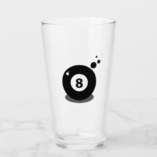 Copo De Pint Jogador de esporte de Piscina 8 bola 8