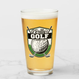 Copo De Pint Jogador de Golfe Personalizado Pro Golf Country Cl