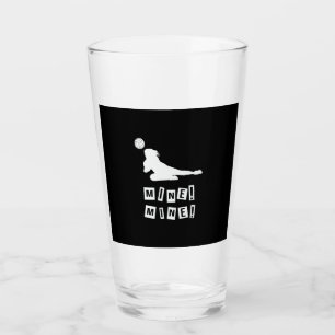 Copo De Pint Jogador de Voleibol   Minas de voleibol