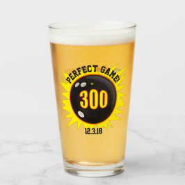 Copo De Pint Jogo perfeito, preto e amarelo
