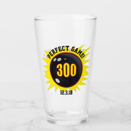 Copo De Pint Jogo perfeito, preto e amarelo