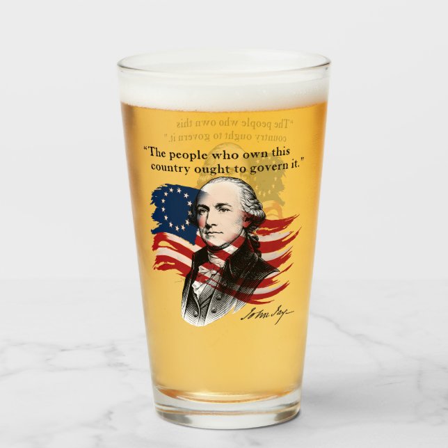 Copo De Pint John Jay (Frente (Preenchido))