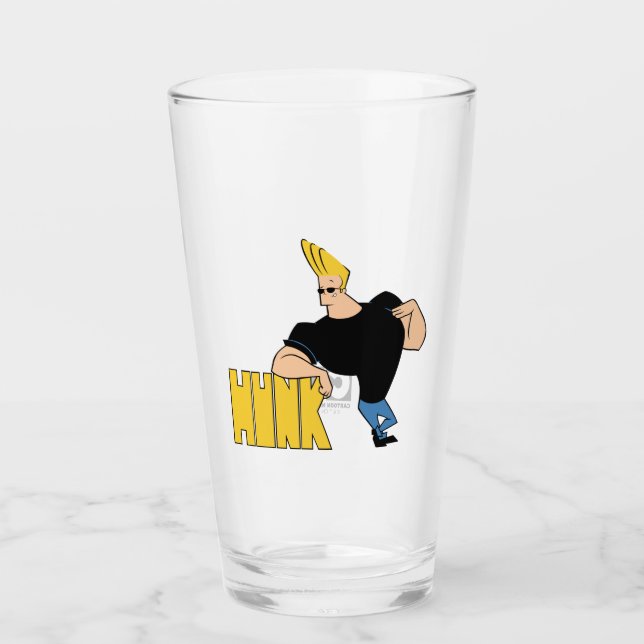 Copo De Pint Johnny Bravo - Hunk (Frente)