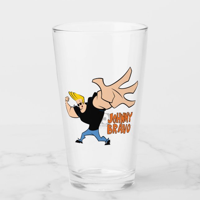 Copo De Pint Johnny Bravo Iconic Pose (Frente)