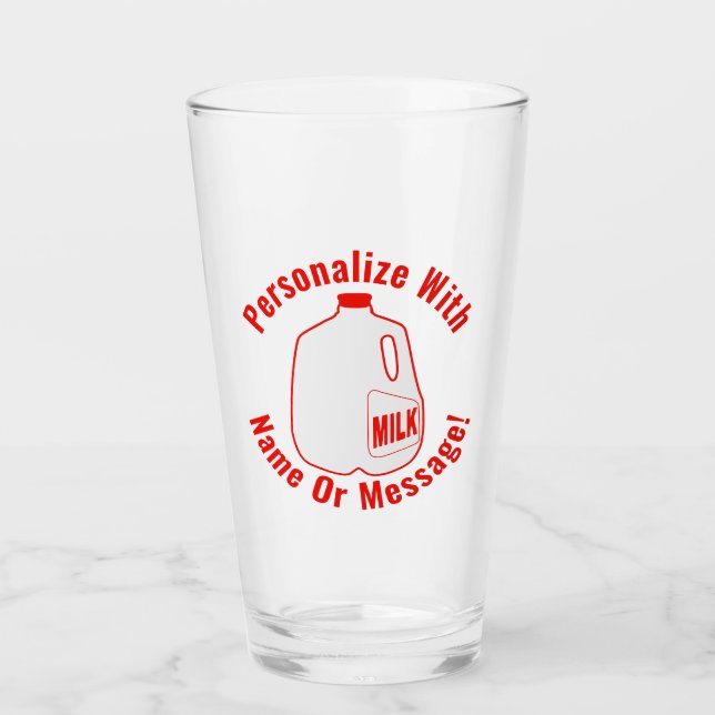 Copo De Pint Jug de leite (Frente)