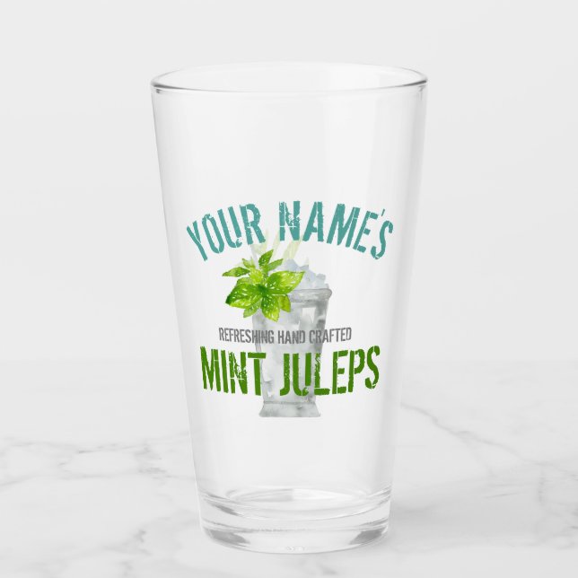 Copo De Pint Julep Personalizado da Mensagem (Frente)