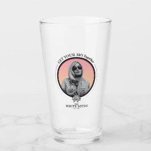 Copo De Pint Junte o seu Sh*t - O Lotus Branco