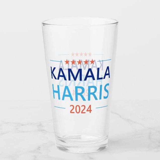Copo De Pint Kamala Harris 2024 para o Presidente (Frente)