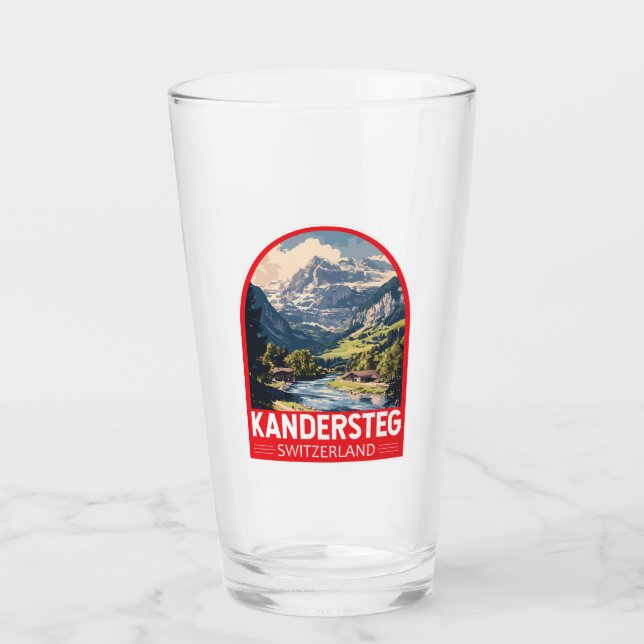 Copo De Pint Kandersteg Suiça Art Emblem (Frente)