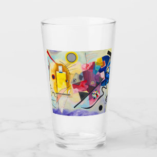 Copo De Pint Kandinsky amarelo-vermelho-azul
