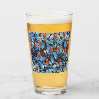 Copo De Pint Kanga Blue Beer Glass