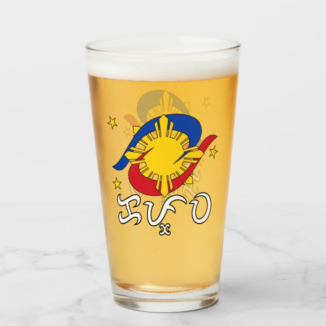 Copo De Pint Kapwa (escrita Baybayin) (Frente (Preenchido))