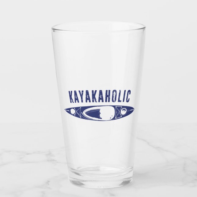 Copo De Pint Kayakaholic (Frente)