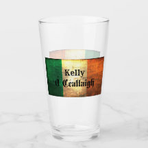 Kelly Family Name on Irish Flag