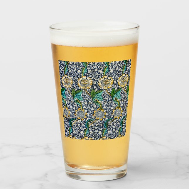 Copo De Pint Kennet Pattern (por William Morris) (Frente (Preenchido))