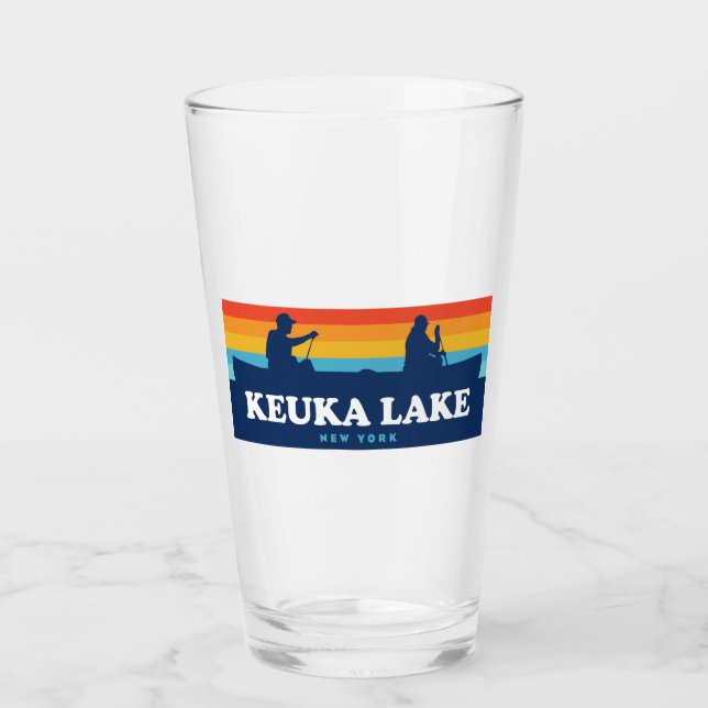 Copo De Pint Keuka Lake New York Canoe (Frente)