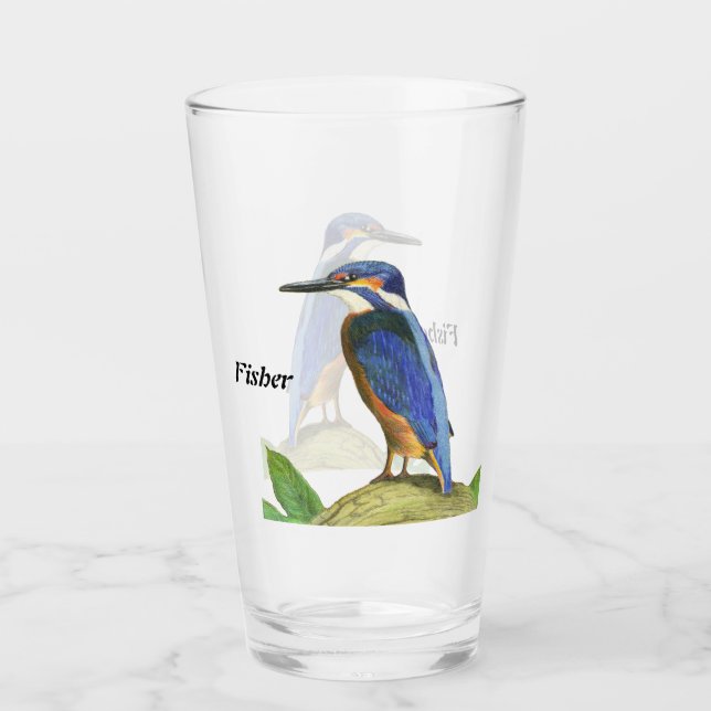 Copo De Pint Kingfisher Glass (Frente)
