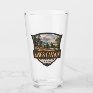 Copo De Pint Kings Canyon National Park Ilustration Retro Art
