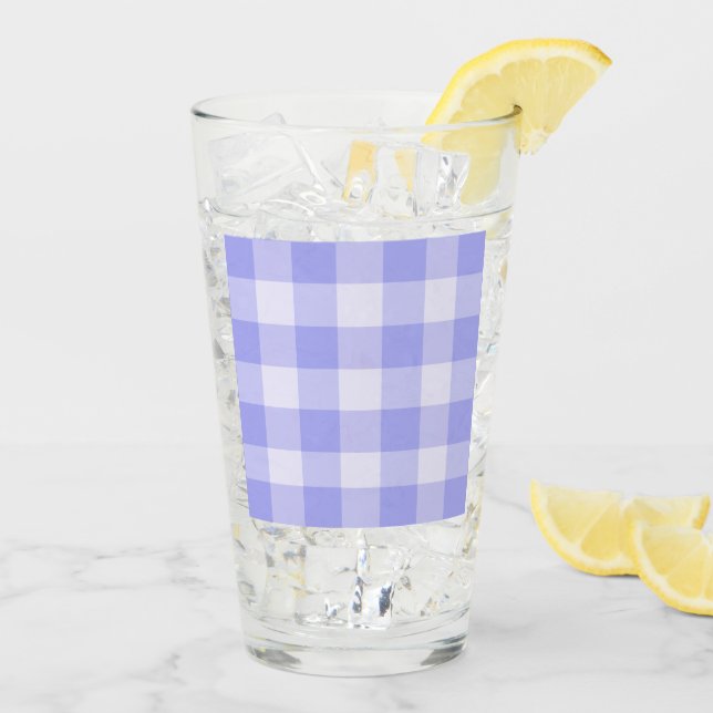 Copo De Pint Kitschy Gingham Retro Kitchen (Gelo traseiro)