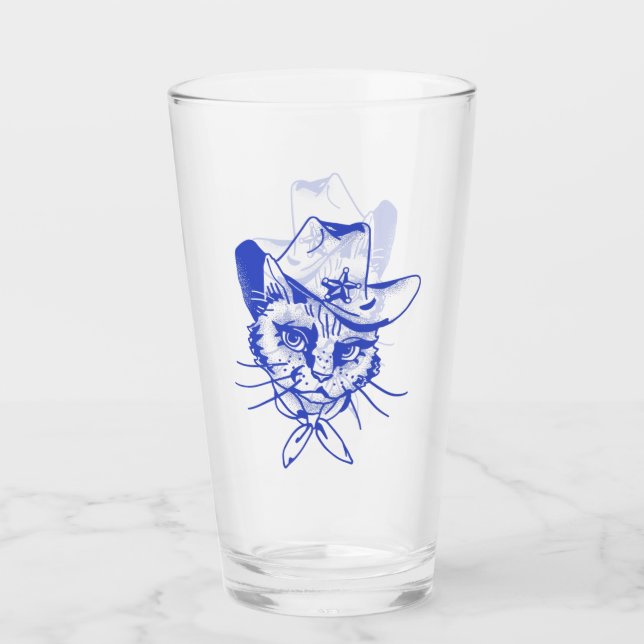 Copo De Pint Kitty Glass (Frente)