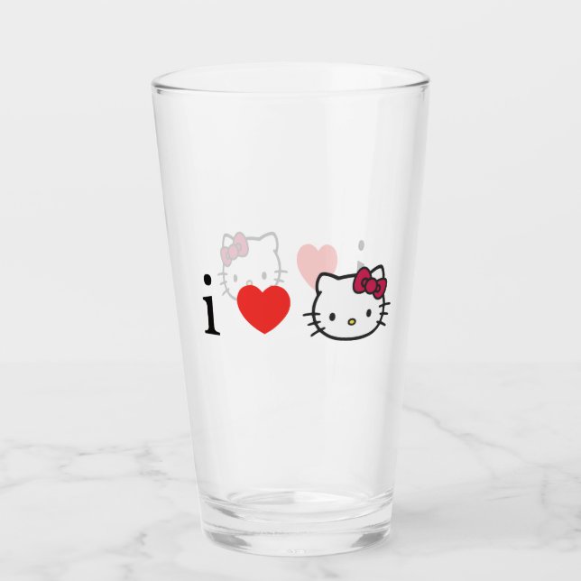 Copo De Pint Kitty Glass (Frente)